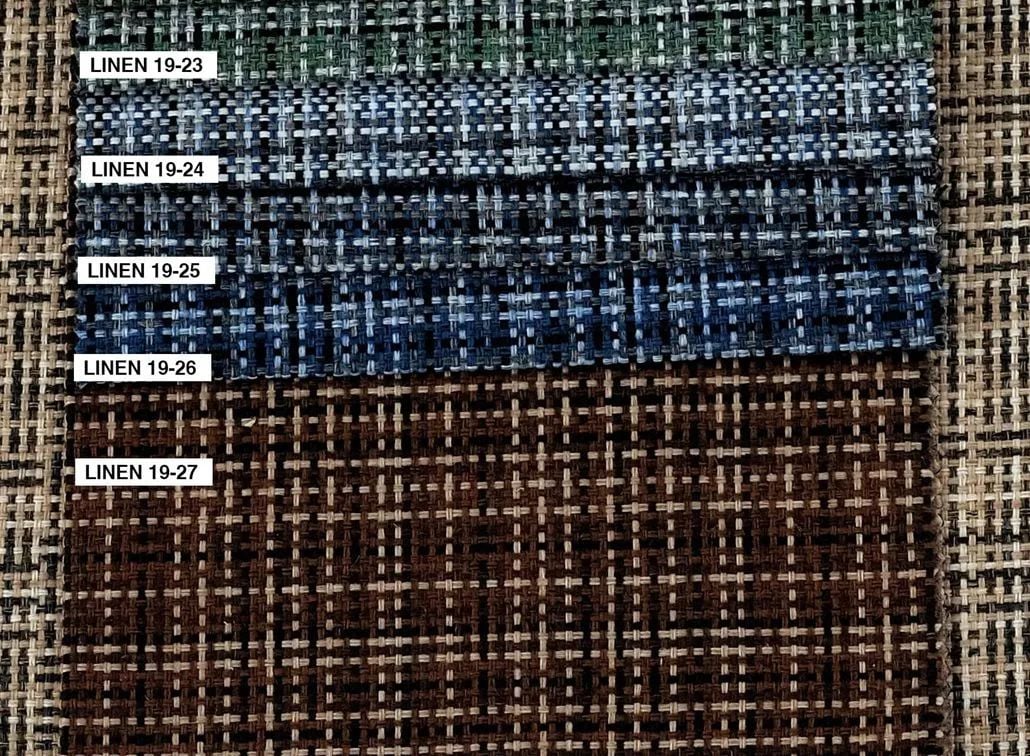 Foulola News: Plain Linen Sofa Fabric - 19 Series details