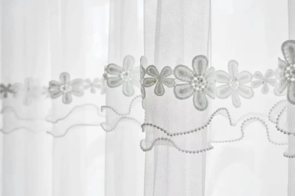 Foulola News:GDBLK/JLZZ/JSNH/QCZC/QJBM/YPMLM#Embroidery Sheers details