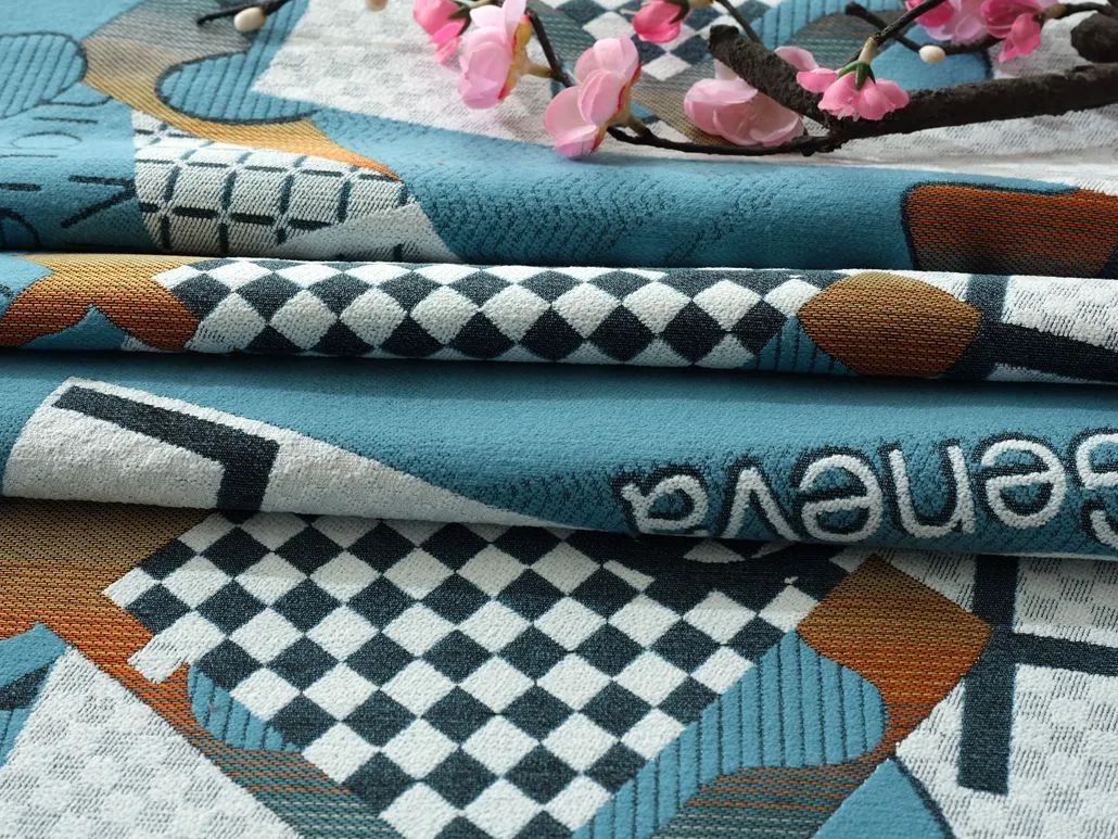 Foulola News:High Grade Jacquard Sofa Fabric - 5 factory