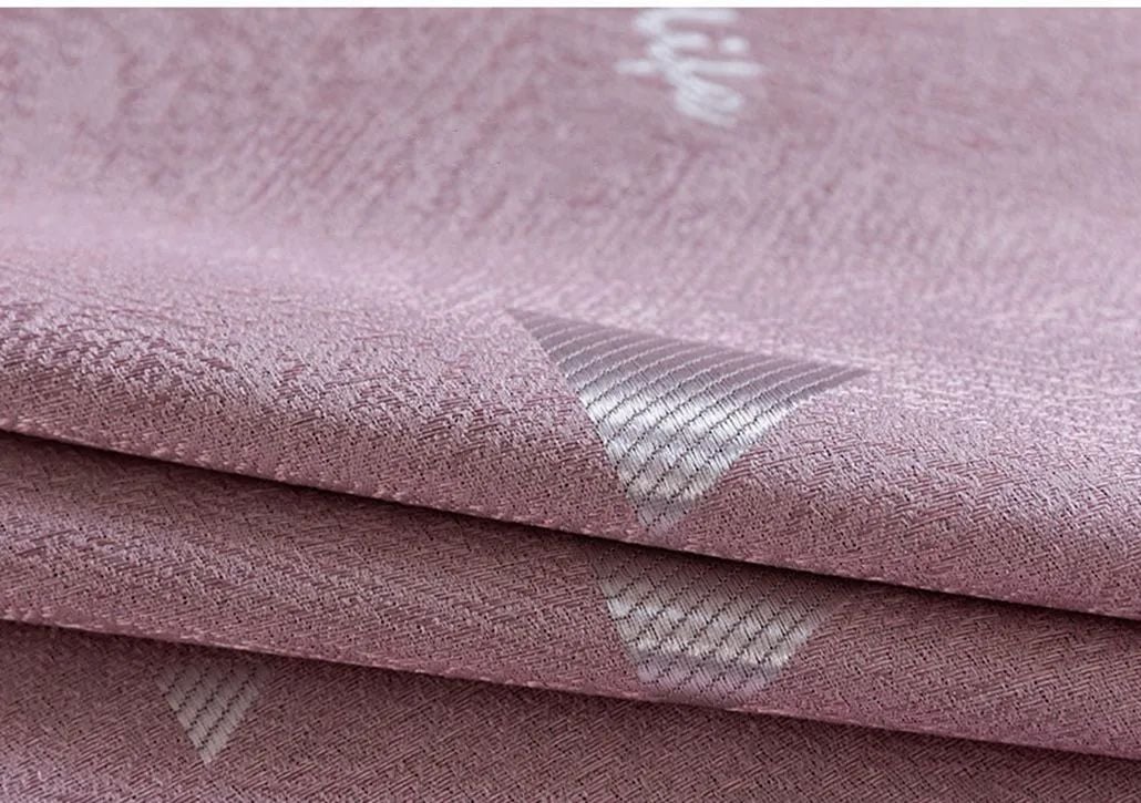 Foulola: Linen Style Polyester Brushed Jacquard Curtain factory