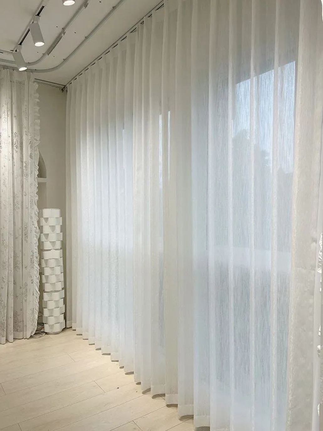 Foulola News:LJS /YHS/NYYMS# Sheer Curtain details