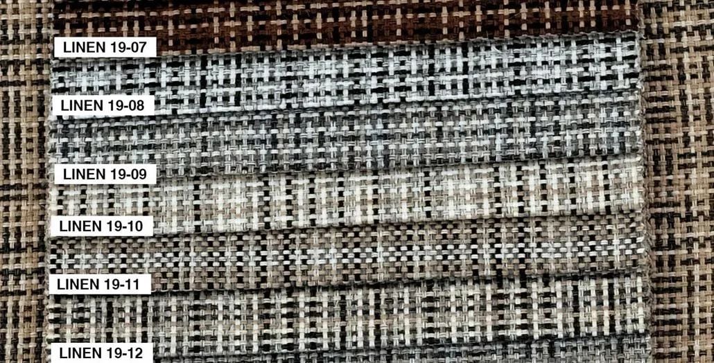 Foulola News: Plain Linen Sofa Fabric - 19 Series details