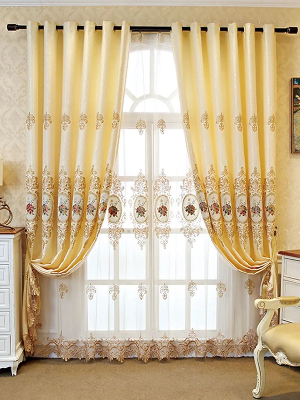 Foulola News: High Grade Embroidery Fabric&Sheer details