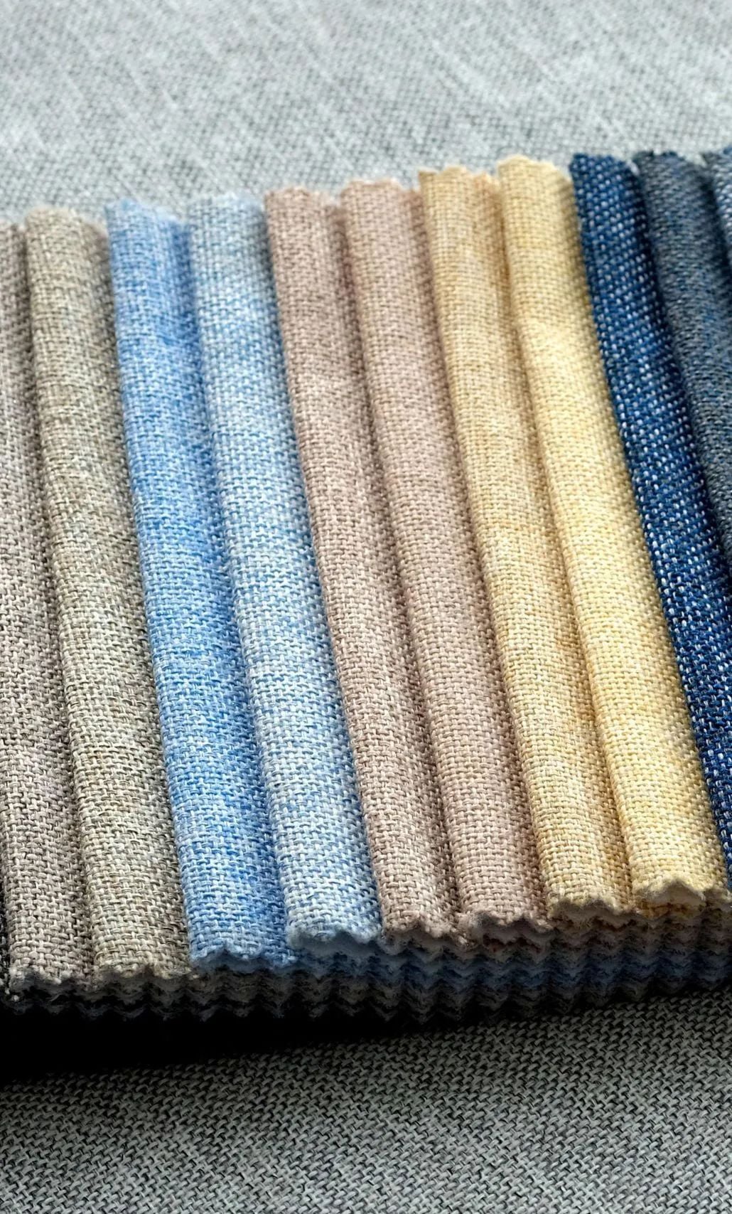 Foulola News:Plain Linen Cotton Sofa Fabric, Linen-04 factory