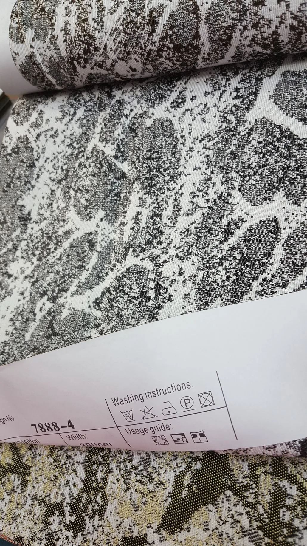 Foulola News:Luxury Jacquard 7885 Series Vivid Decorative Fabric factory