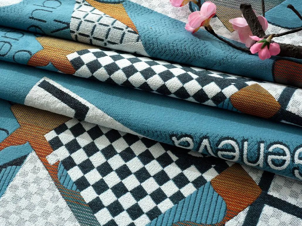 Foulola News:High Grade Jacquard Sofa Fabric - 5 details