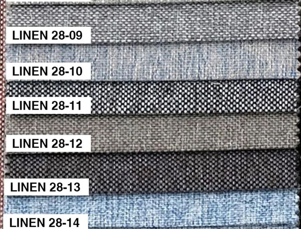 Foulola News:Plain Linen Sofa Fabric-28 Series details