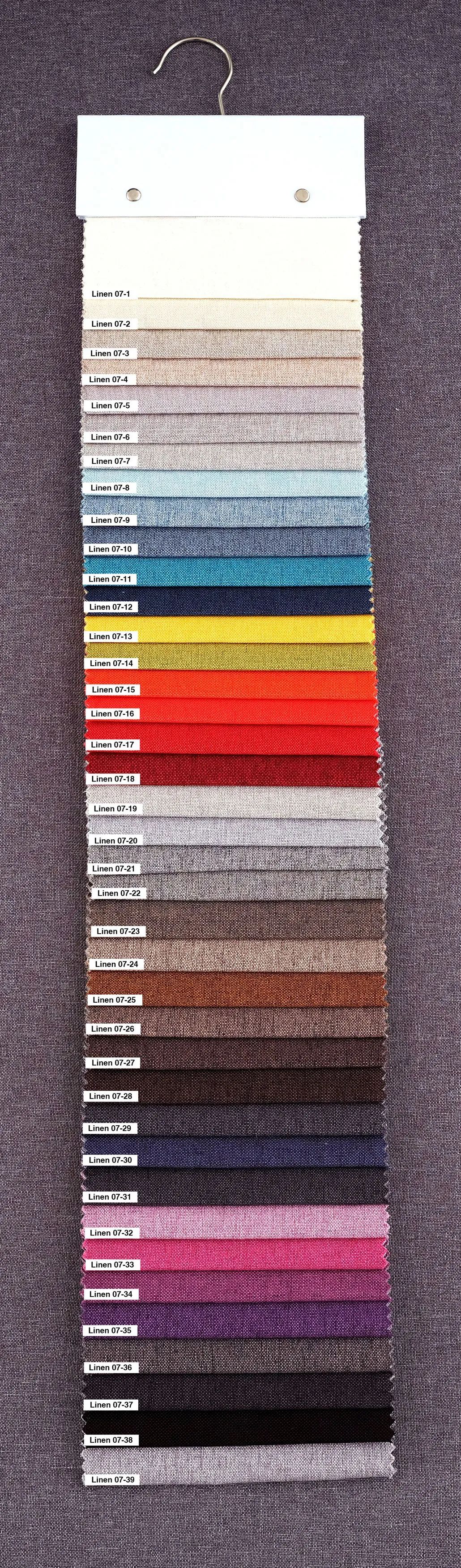 Foulola News:Plain Linen Sofa Fabric 07Series supplier