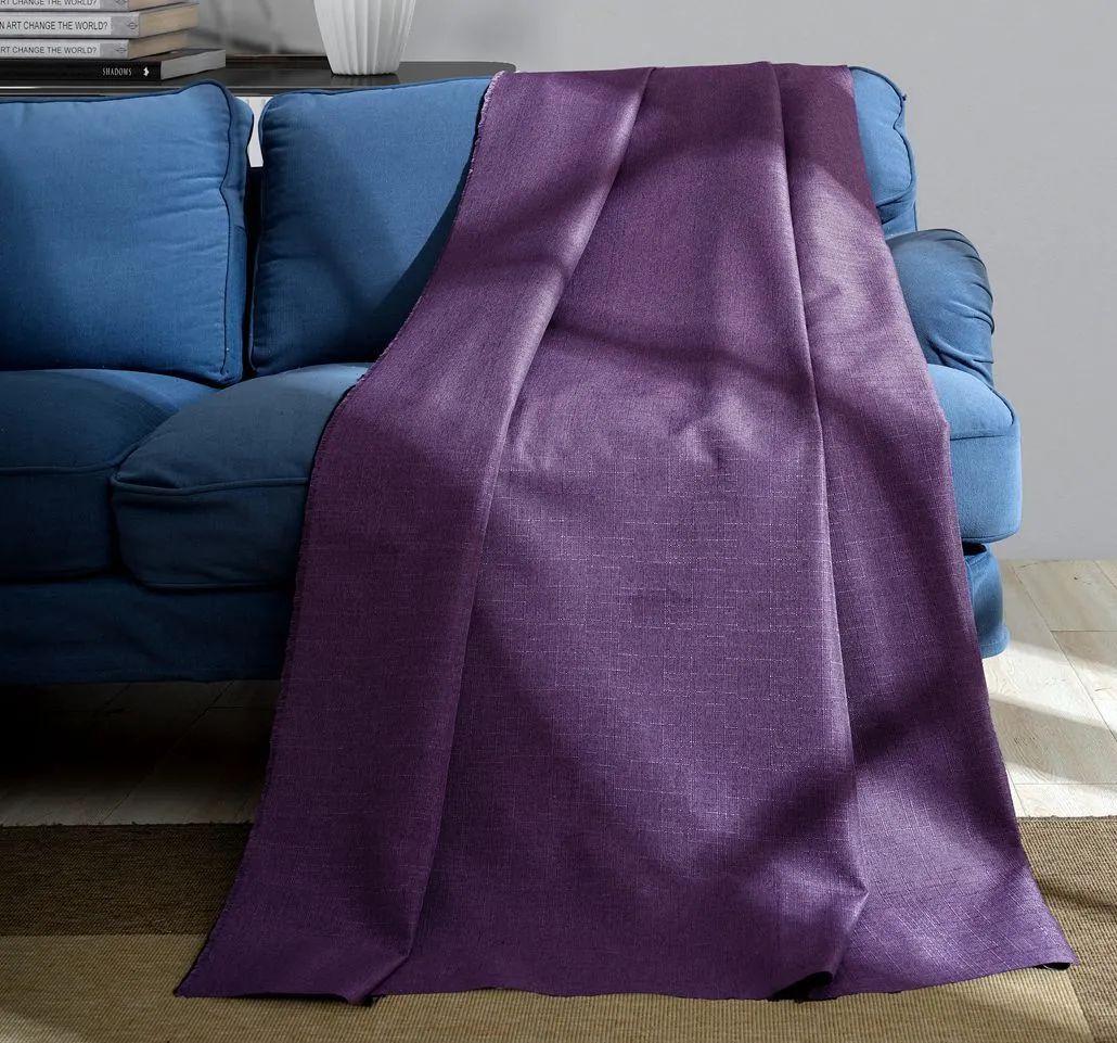 Foulola News:Plain Linen Sofa Fabric 01 Series details