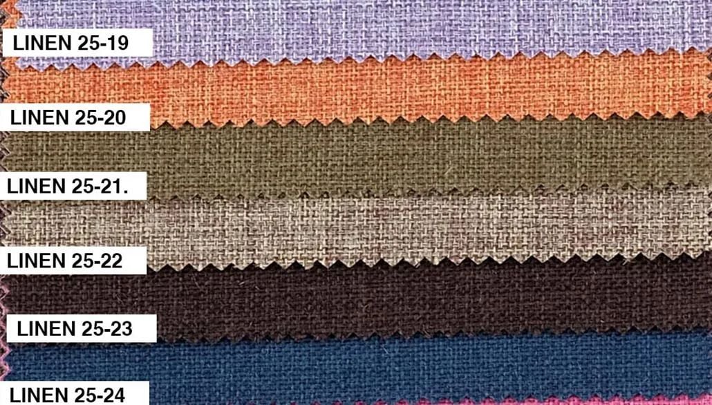 Foulola News:Plain Linen Sofa Fabric-25 Series supplier