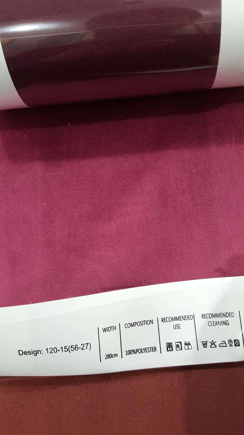 Foulola:120#Series Blackout dutch holland Velvet Curtain details