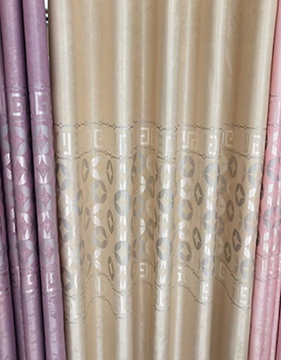 Foulola New Cheap Price Series: Jacquard Cheap Blackout Curtain supplier