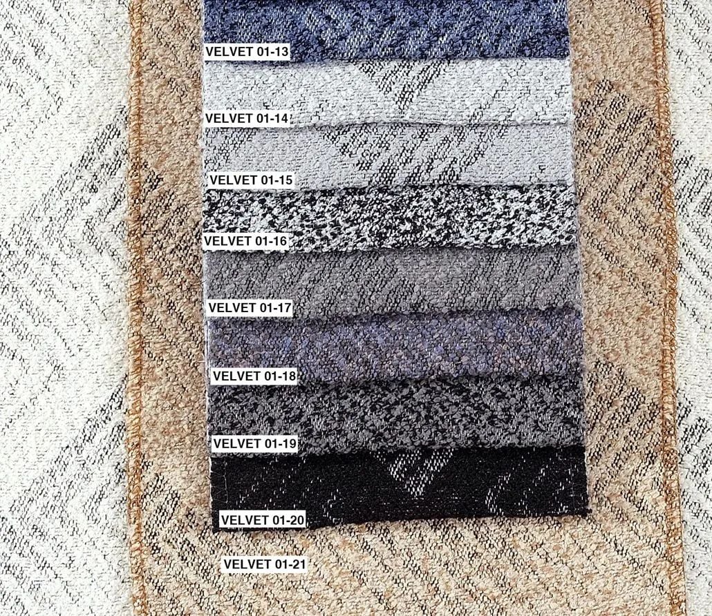 Foulola News:Jacquard Velvet Sofa Fabric , Velvet- 01 factory