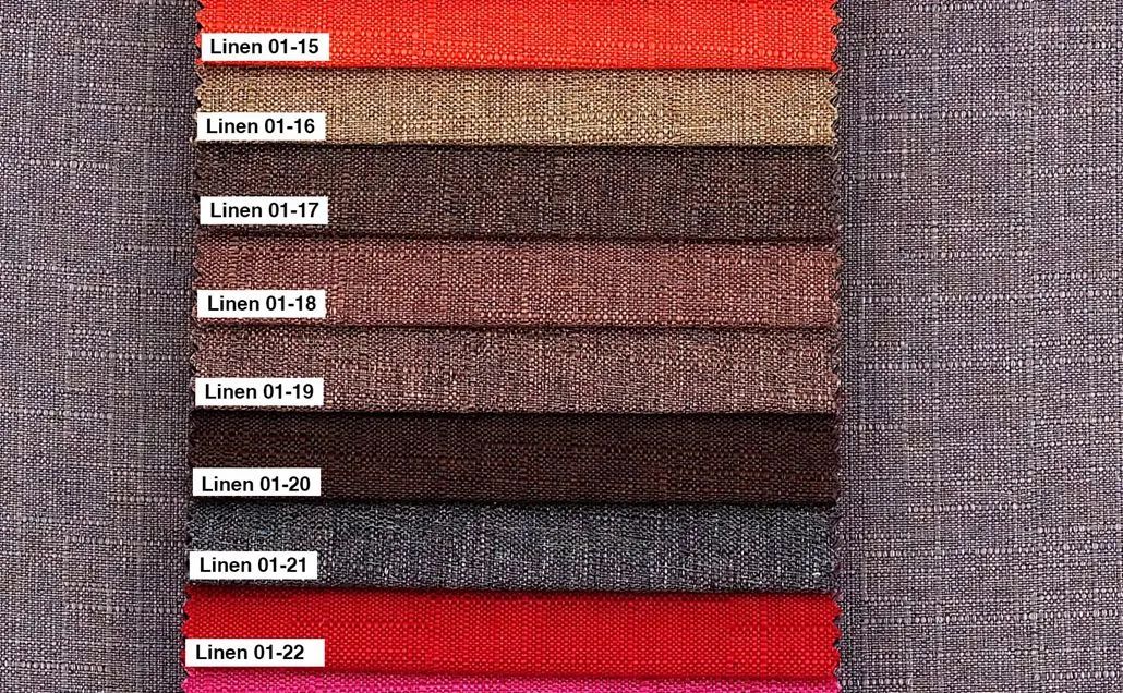 Foulola News:Plain Linen Sofa Fabric 01 Series supplier