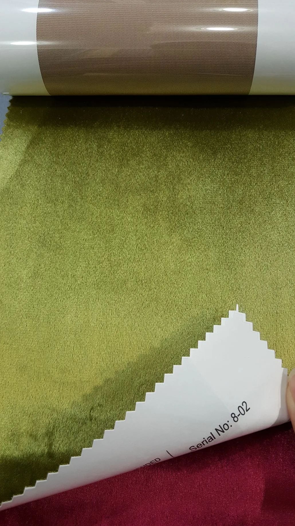 Foulola: YDL Series ltalian Velvet Curtain Fabric, 2.80m Width details