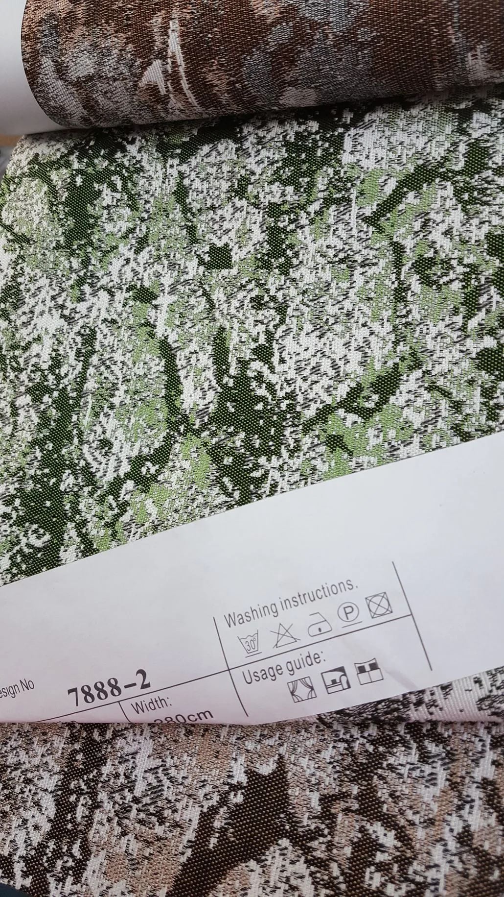 Foulola News:Luxury Jacquard 7885 Series Vivid Decorative Fabric factory