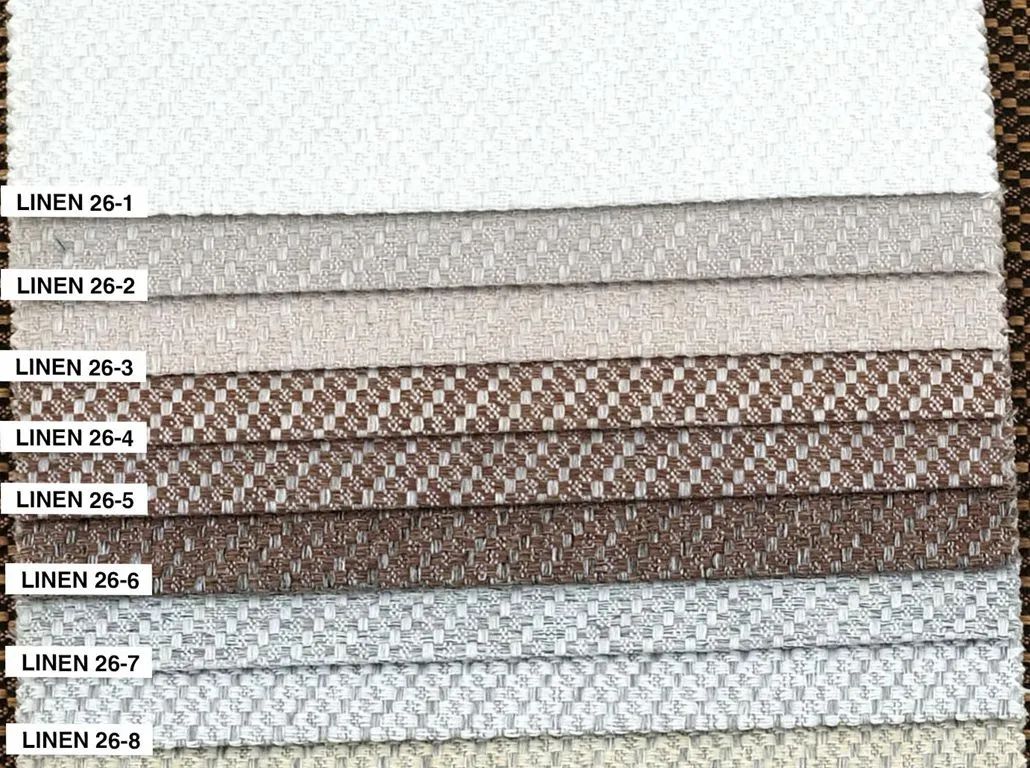 Foulola News：Plain Linen Sofa Fabric - 26 Series details