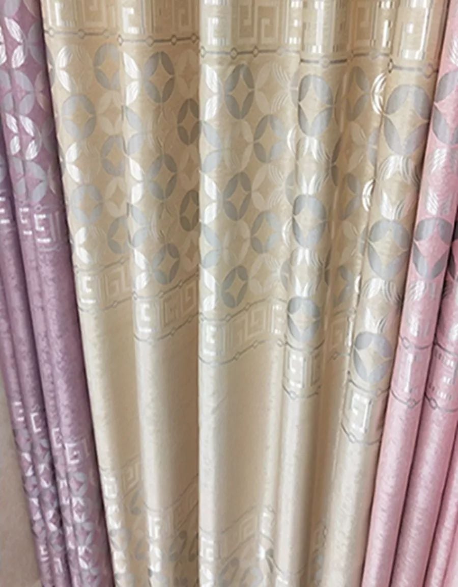 Foulola New Cheap Price Series: Jacquard Cheap Blackout Curtain factory