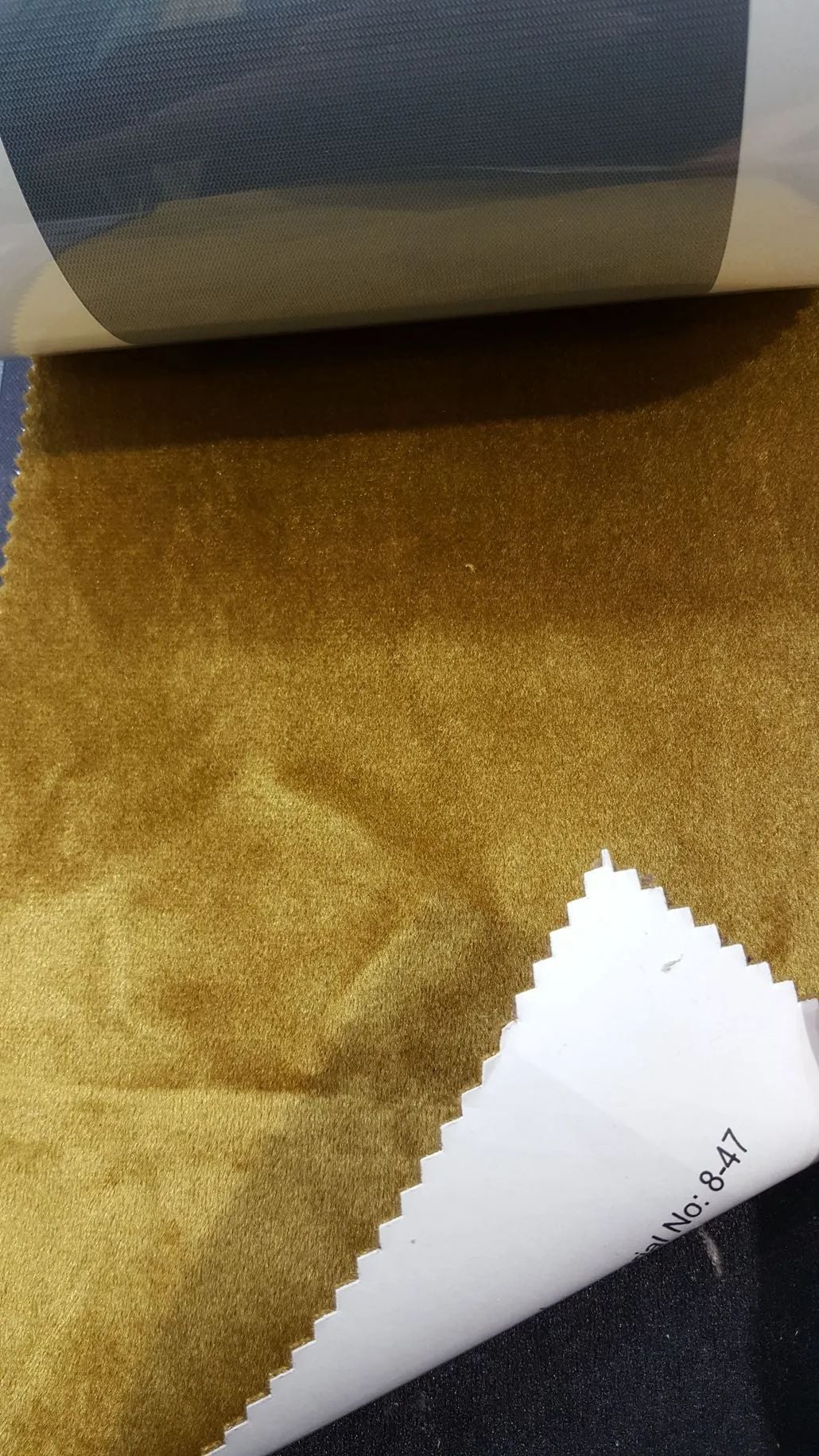 Foulola: YDL Series ltalian Velvet Curtain Fabric, 2.80m Width details