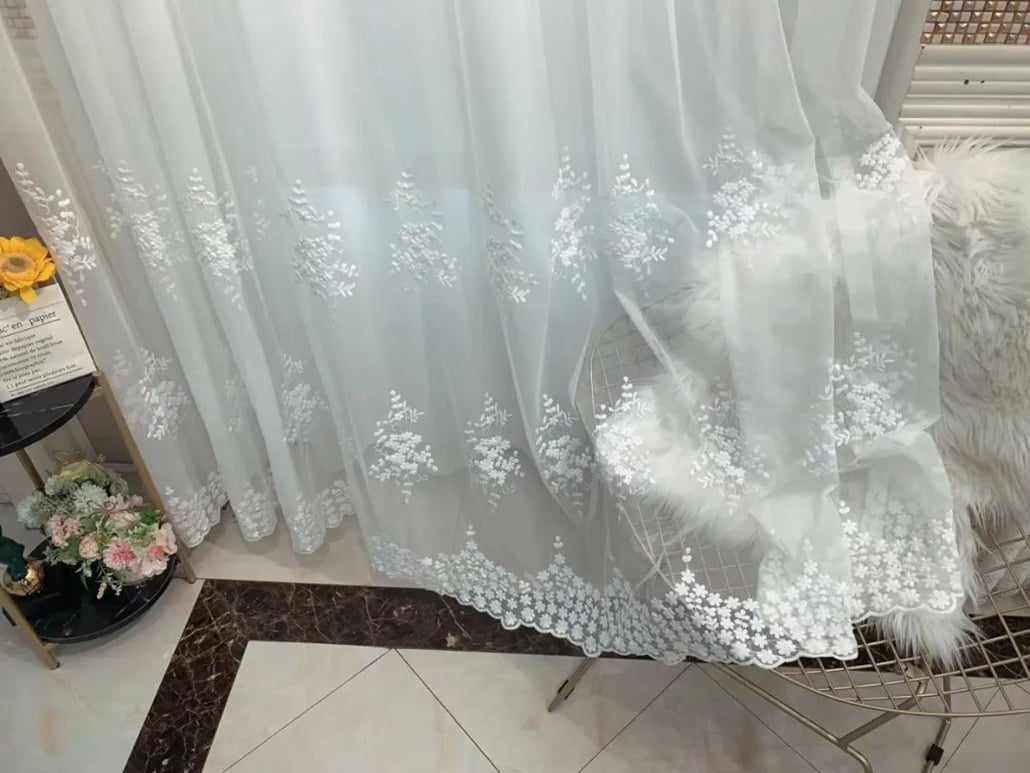 Foulola News：GFS/PNGZL/QYH/KAHT/KSBZH Embroidery Sheers manufacture