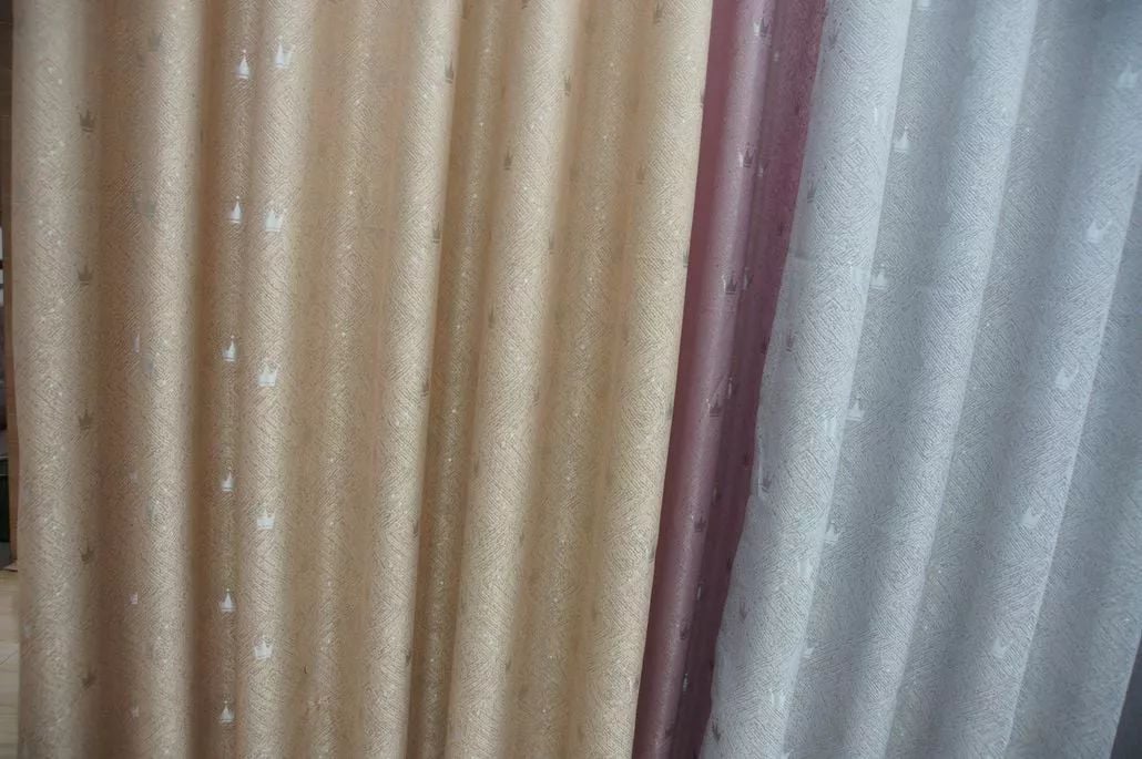 Foulola: Linen Style Polyester Brushed Jacquard Curtain details