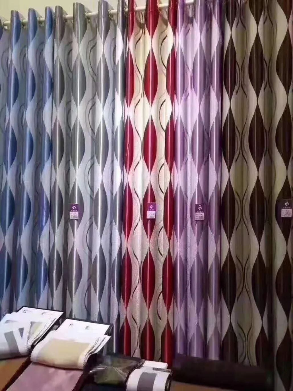 Foulola New Cheap Price Series:JacquardBlackout Curtain 2.8/3.2m supplier