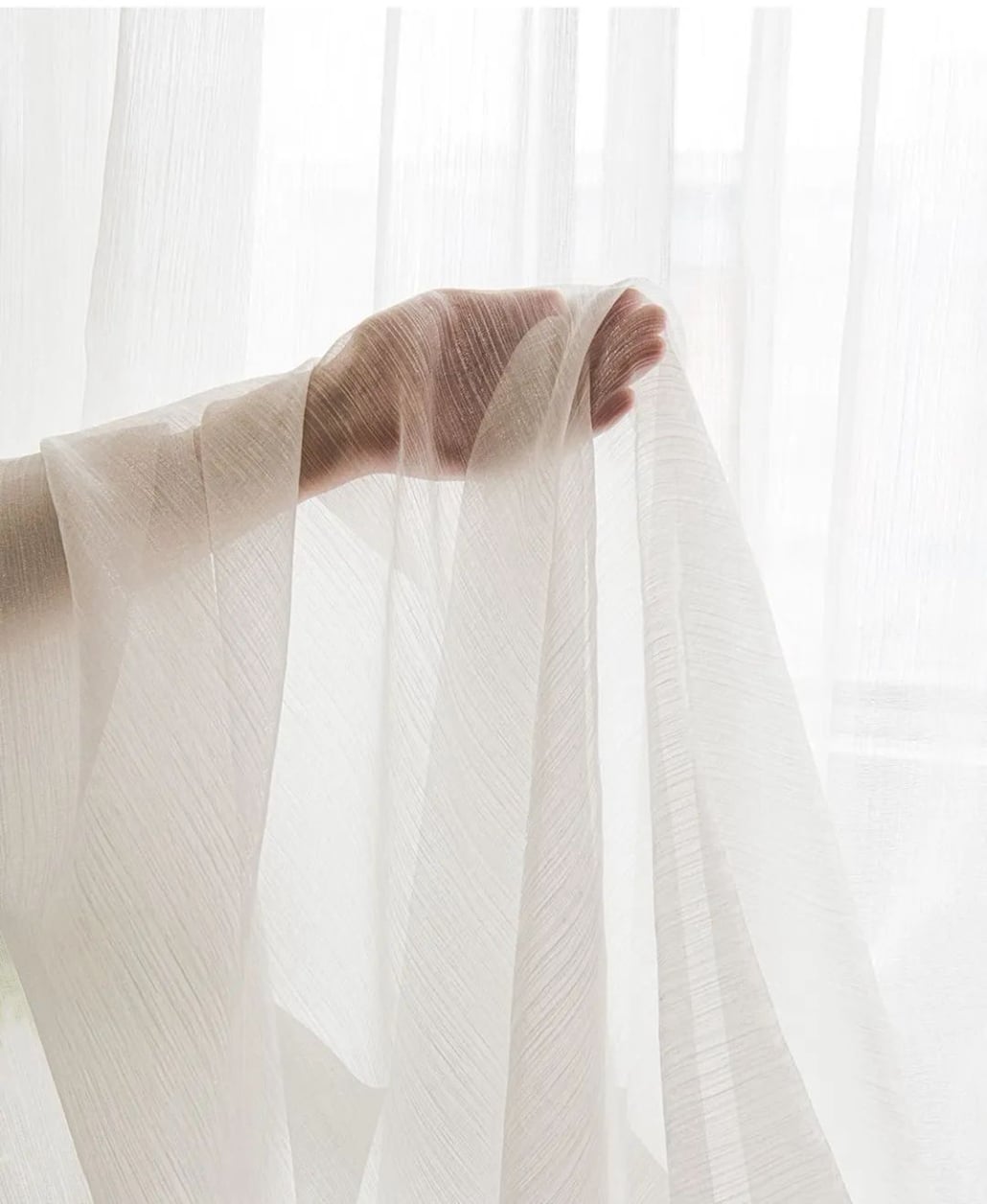 Foulola News:LJS /YHS/NYYMS# Sheer Curtain manufacture