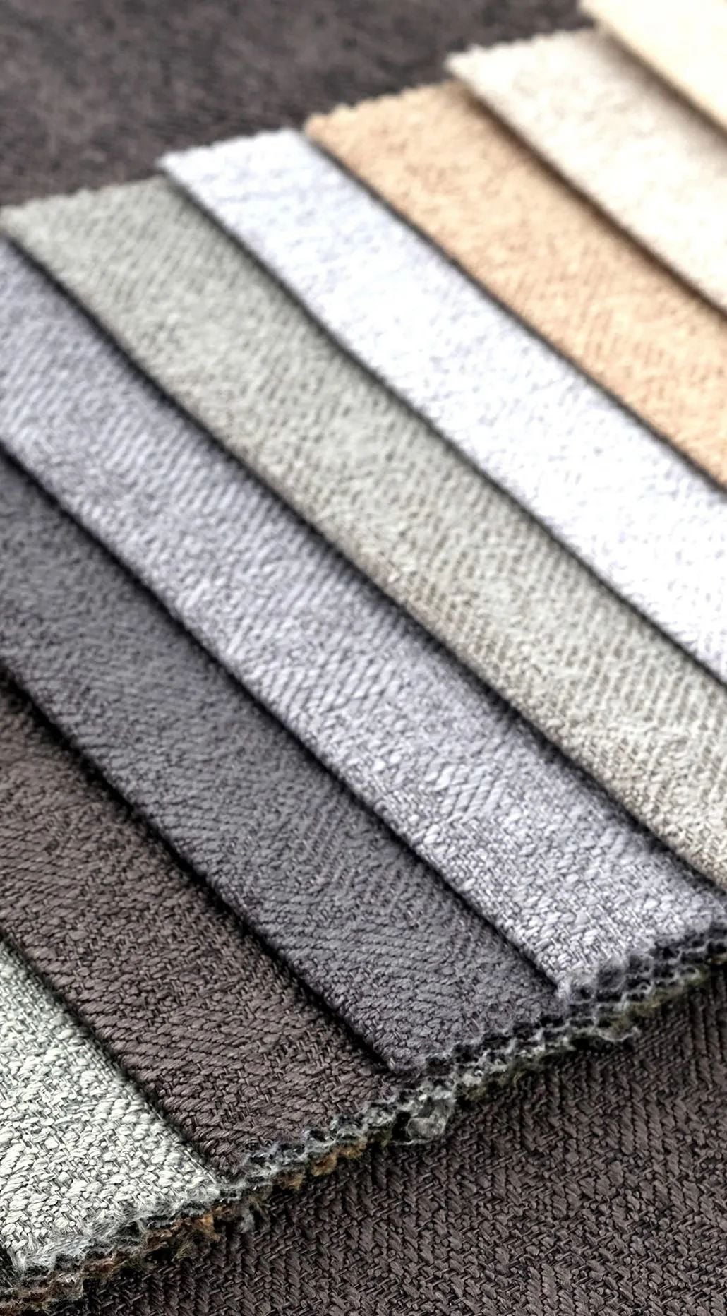 Foulola News：Plain Linen Sofa Fabric - 17 Series factory