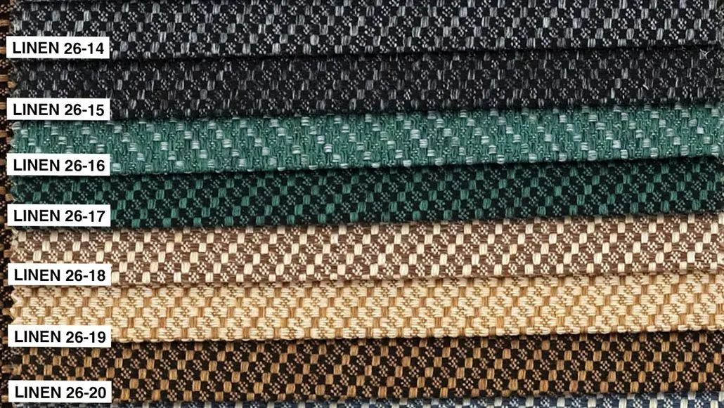 Foulola News：Plain Linen Sofa Fabric - 26 Series supplier