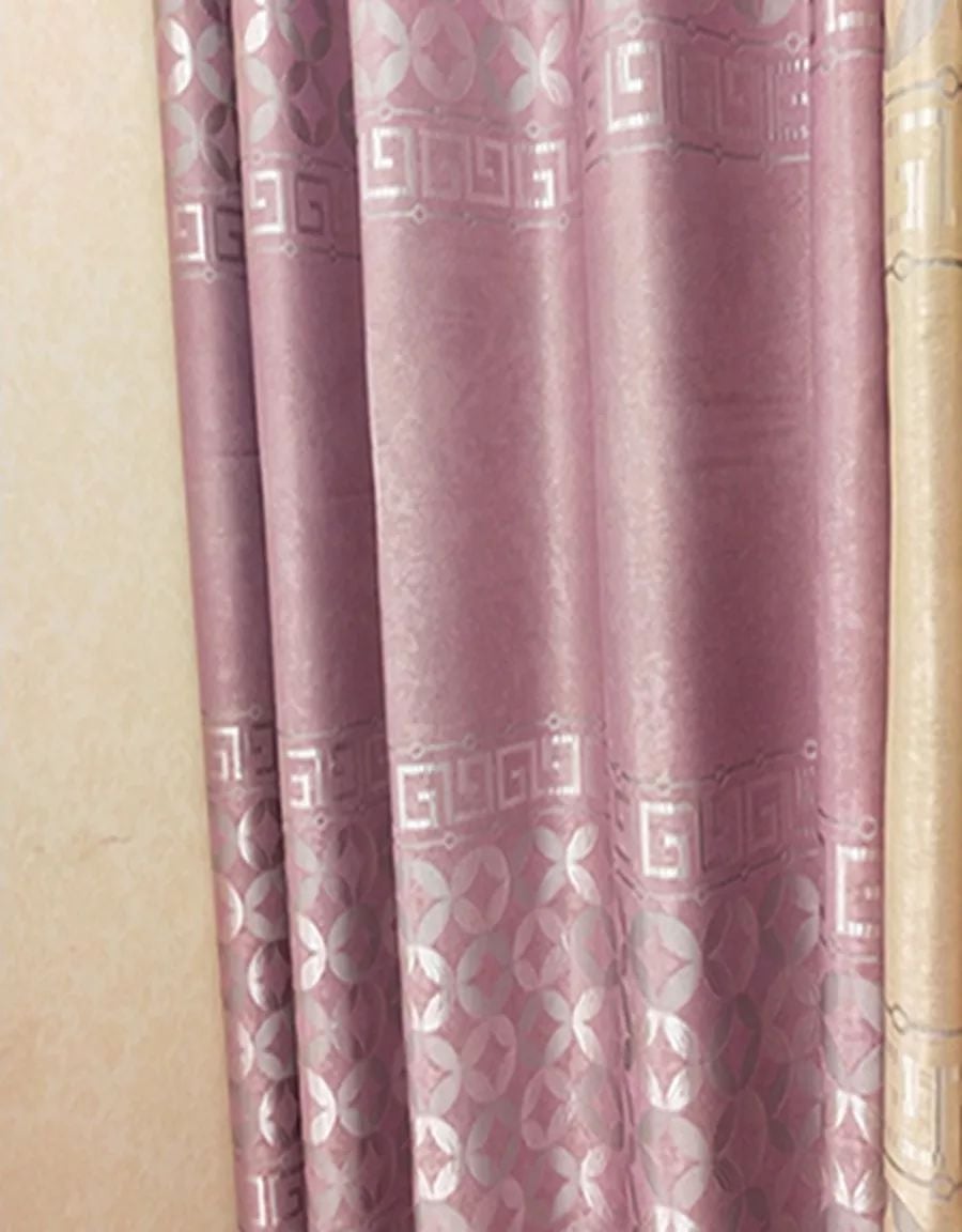Foulola New Cheap Price Series: Jacquard Cheap Blackout Curtain manufacture