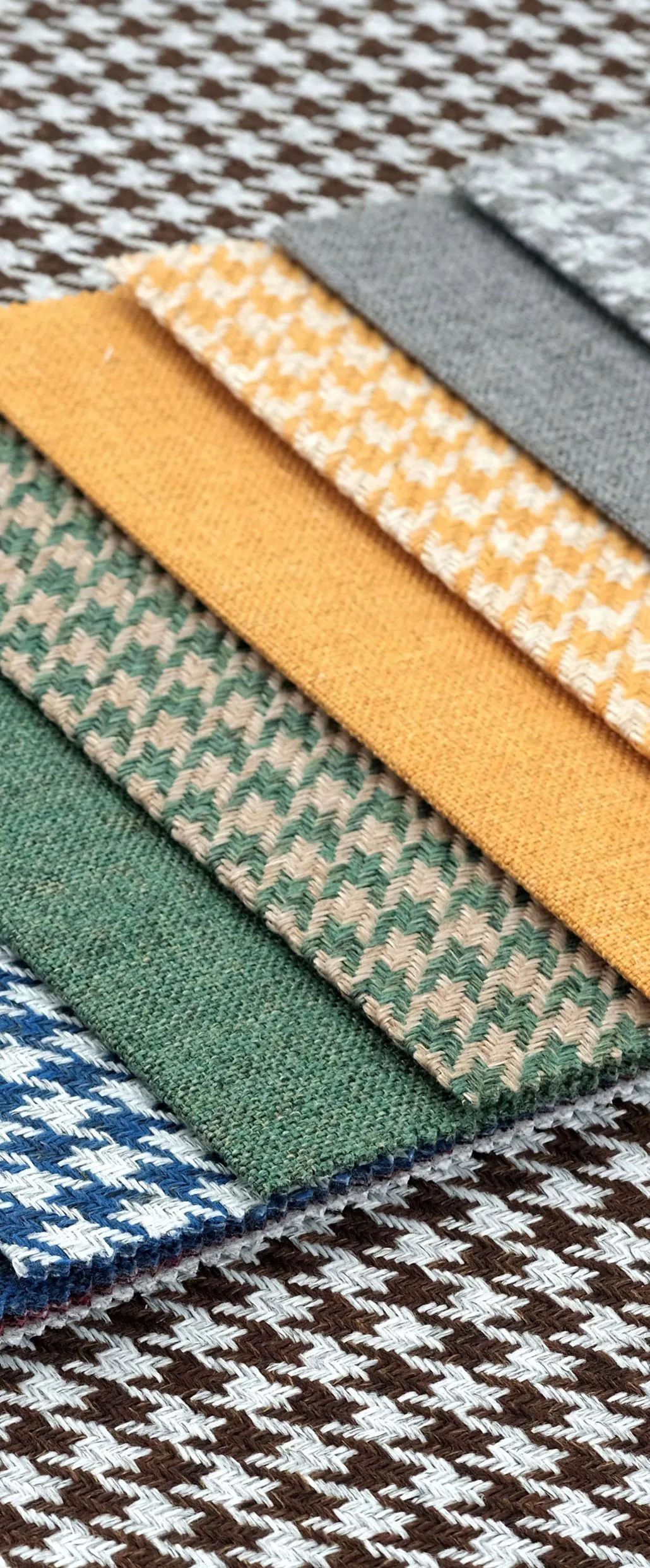 Foulola News:Linen Style Sofa Fabric 10 Series details