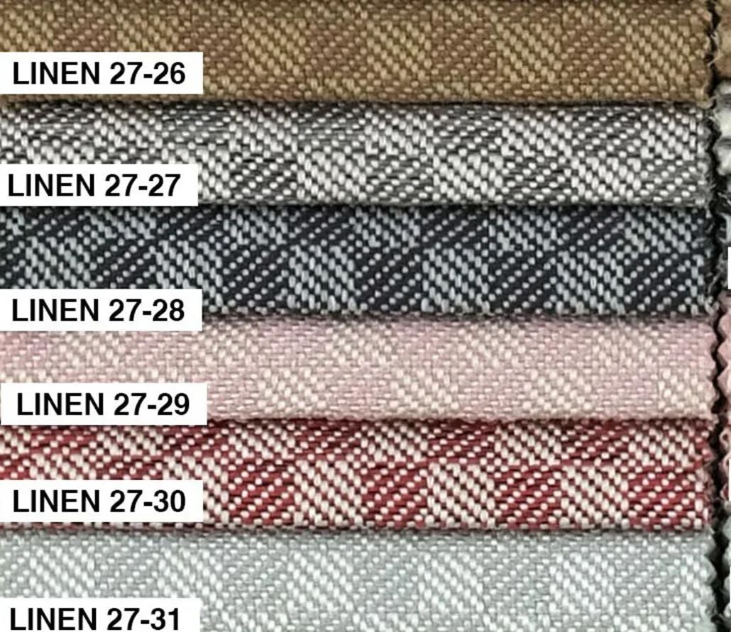 Foulola News:Plain Linen Sofa Fabric - 27 Series factory