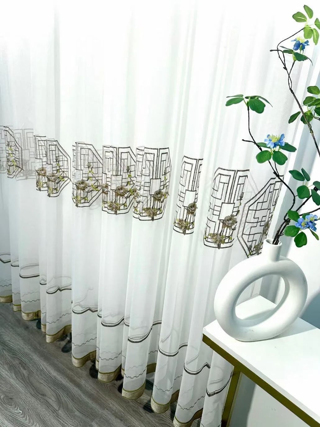 Foulola News：GFS/PNGZL/QYH/KAHT/KSBZH Embroidery Sheers supplier