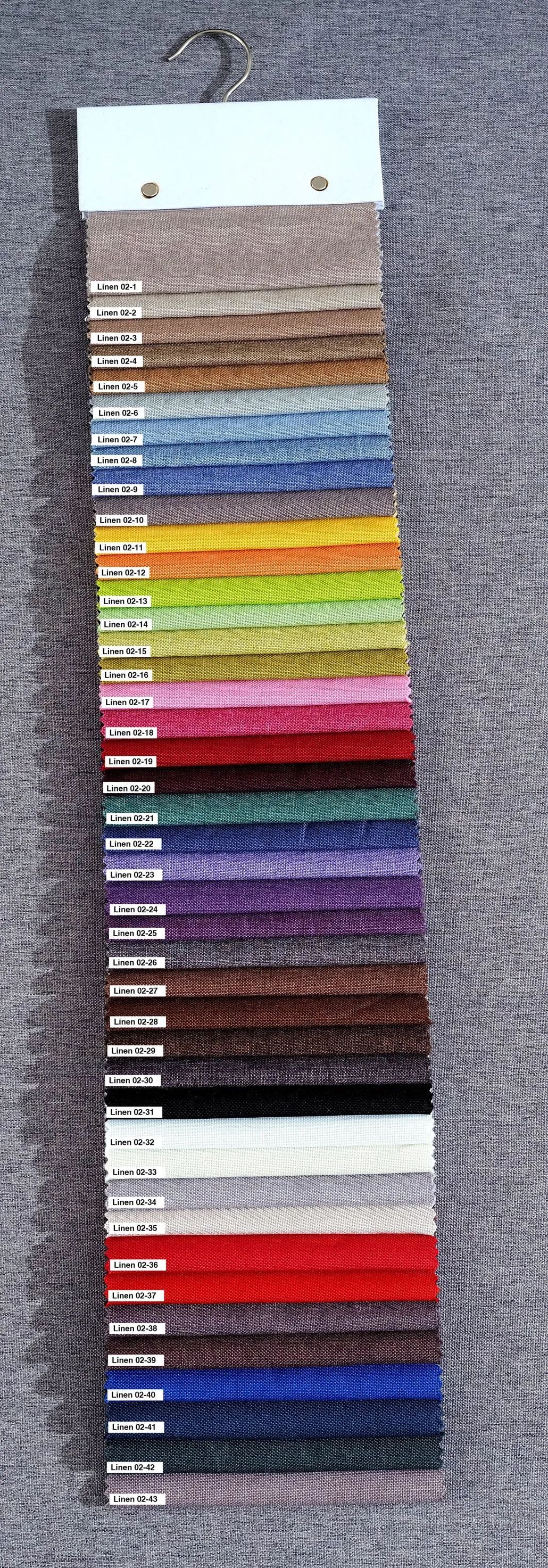 Foulola News:Plain Linen Sofa Fabric 02 Series details