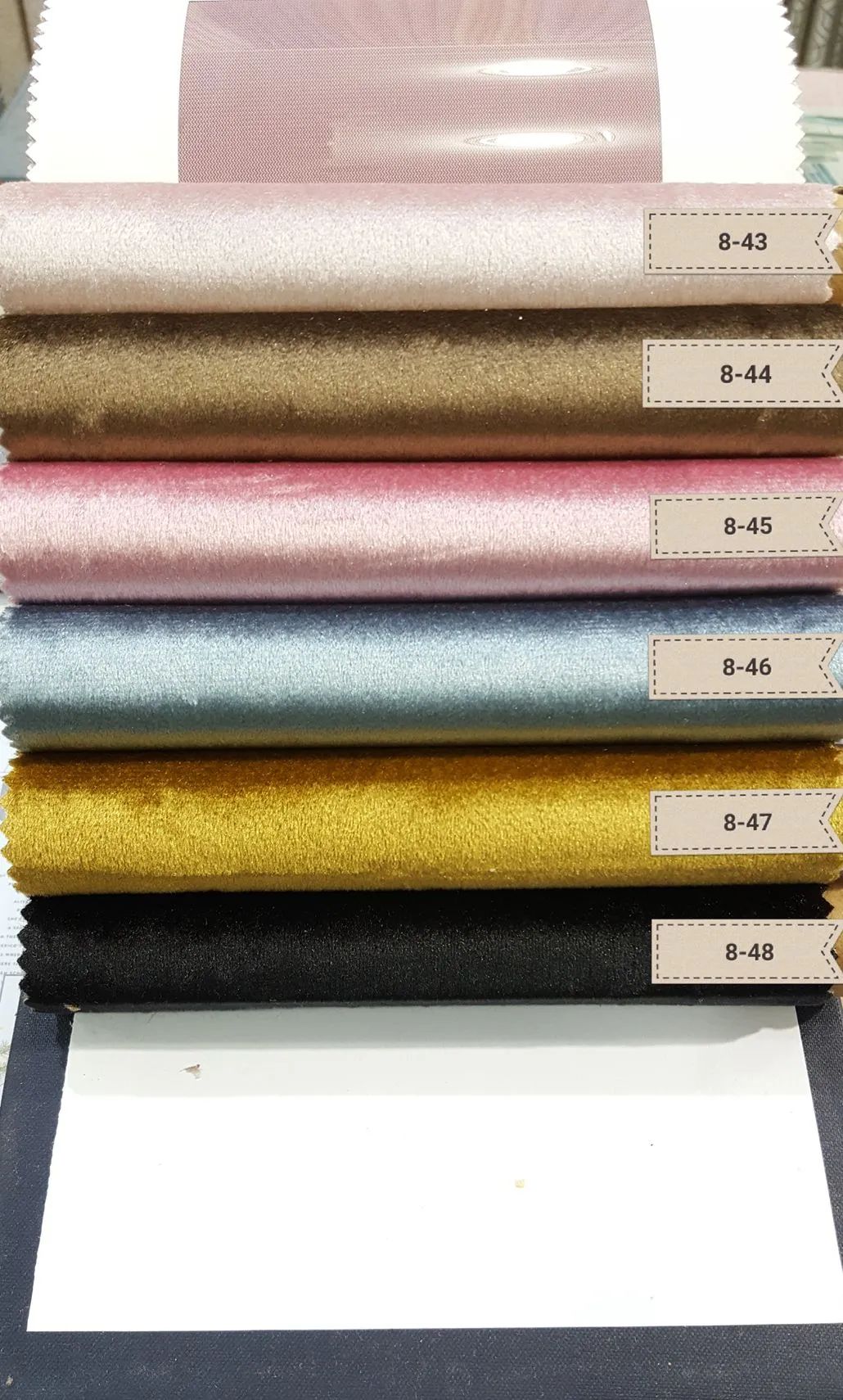 Foulola: YDL Series ltalian Velvet Curtain Fabric, 2.80m Width factory