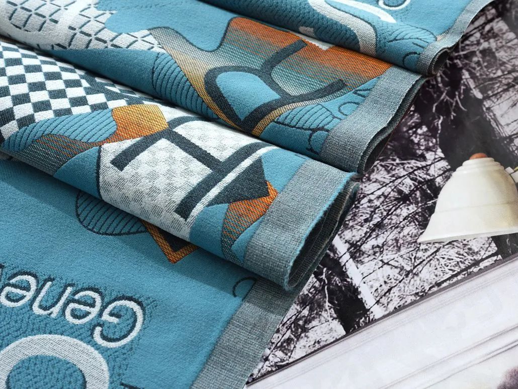 Foulola News:High Grade Jacquard Sofa Fabric - 5 details
