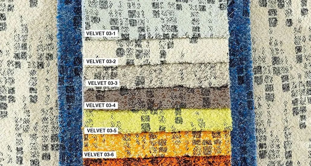 Foulola News:Jacquard Velvet Sofa Fabric,Velvet- 03 details