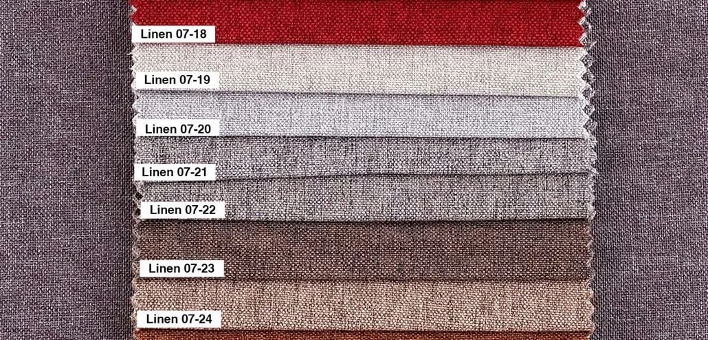 Foulola News:Plain Linen Sofa Fabric 07Series manufacture
