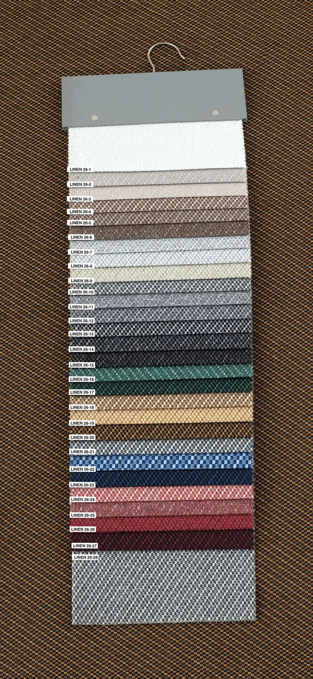 Foulola News：Plain Linen Sofa Fabric - 26 Series factory
