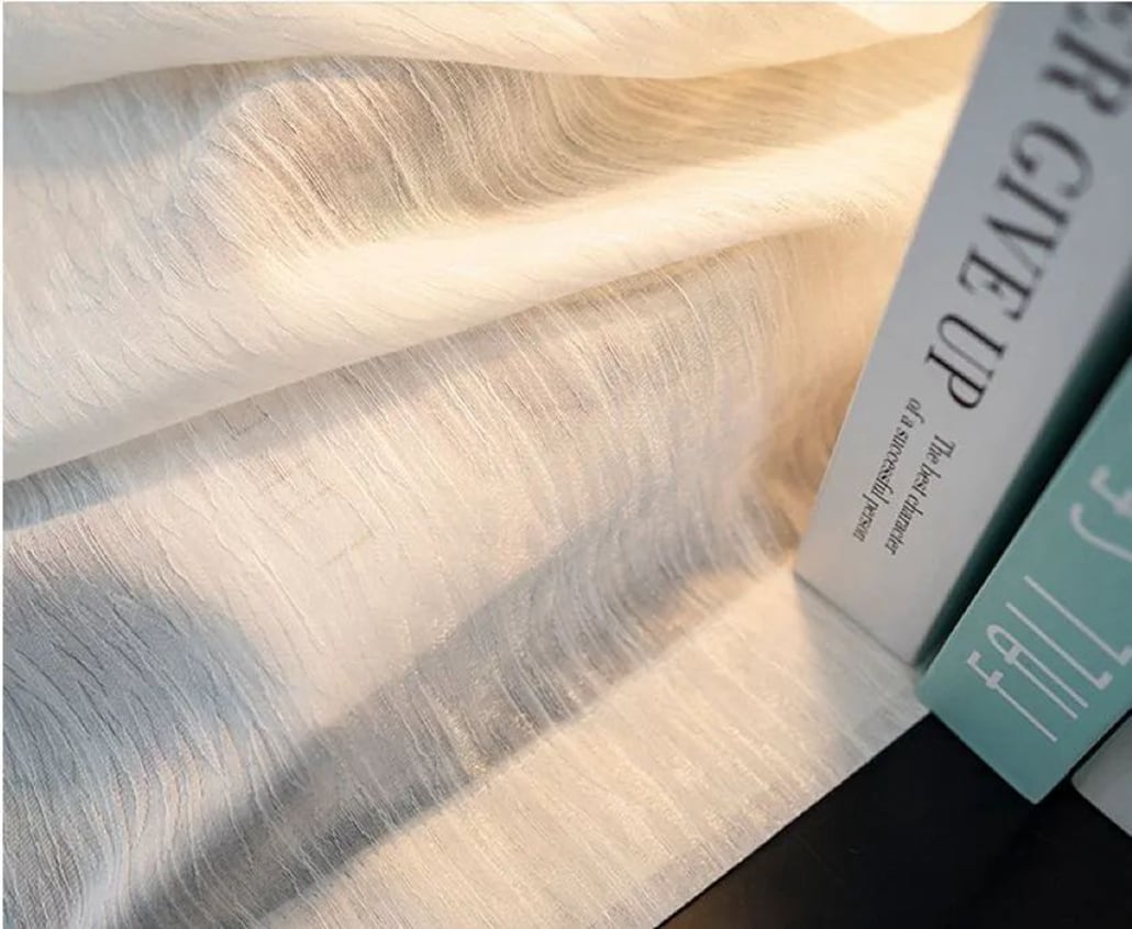 Foulola News:LJS /YHS/NYYMS# Sheer Curtain factory