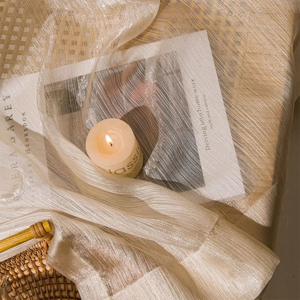 Foulola News:LJS /YHS/NYYMS# Sheer Curtain supplier