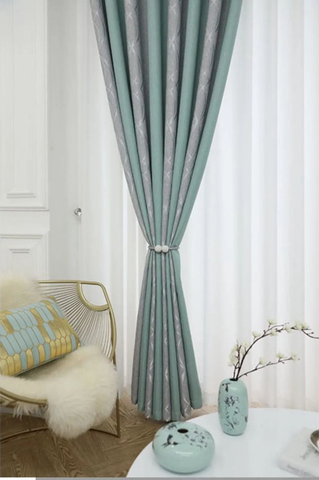 Foulola News: 2.8m/3.2mWidth CTM SeriesJacquard Blackout Curtain factory
