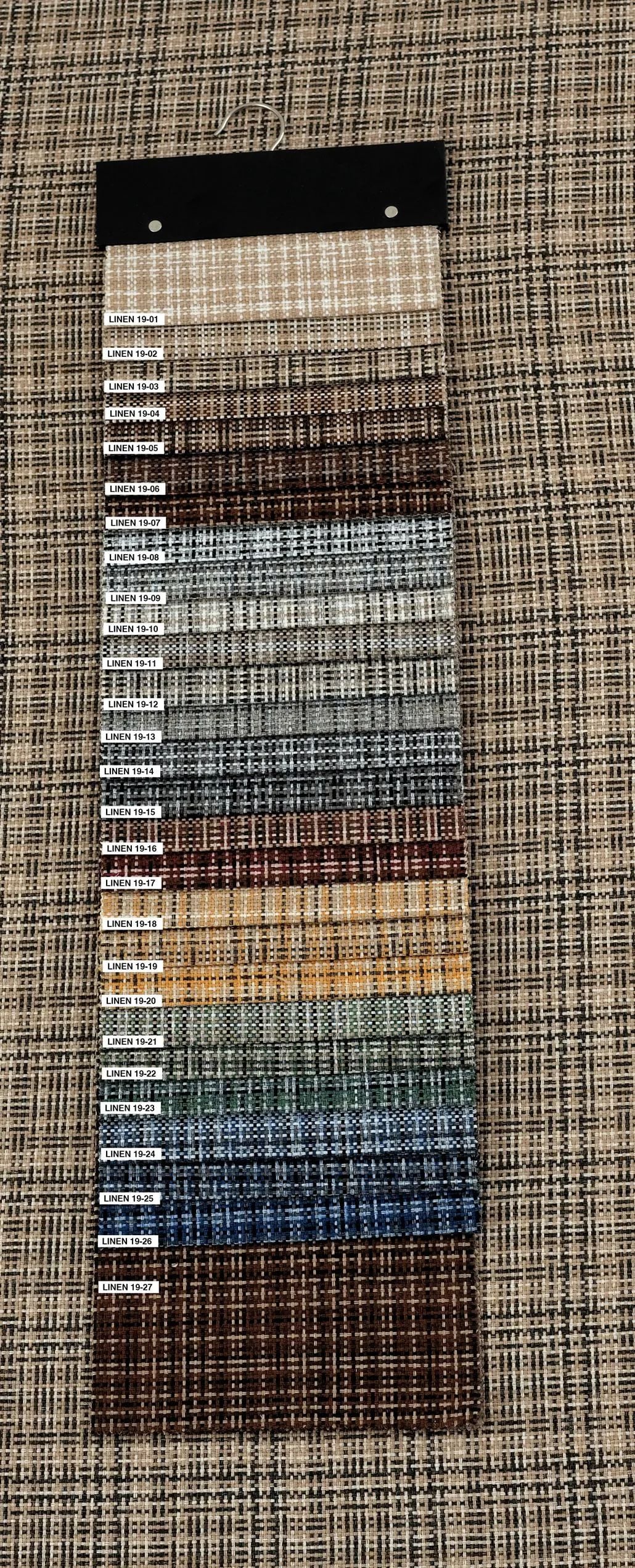 Foulola News: Plain Linen Sofa Fabric - 19 Series factory