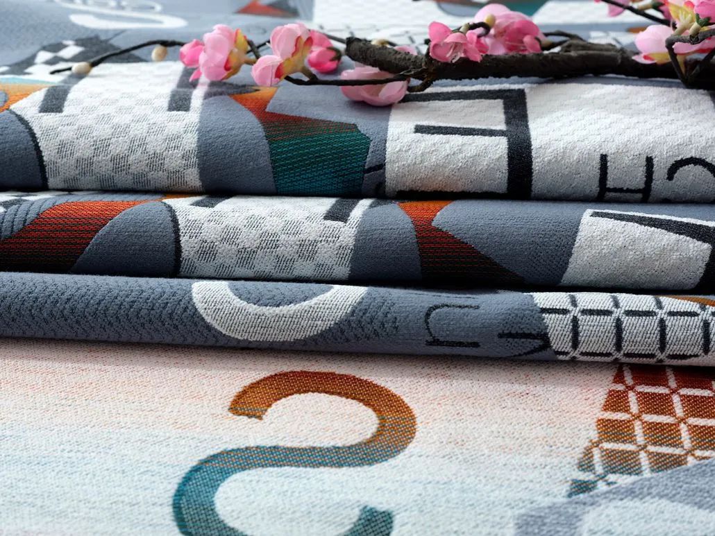 Foulola News:High Grade Jacquard Sofa Fabric - 5 factory