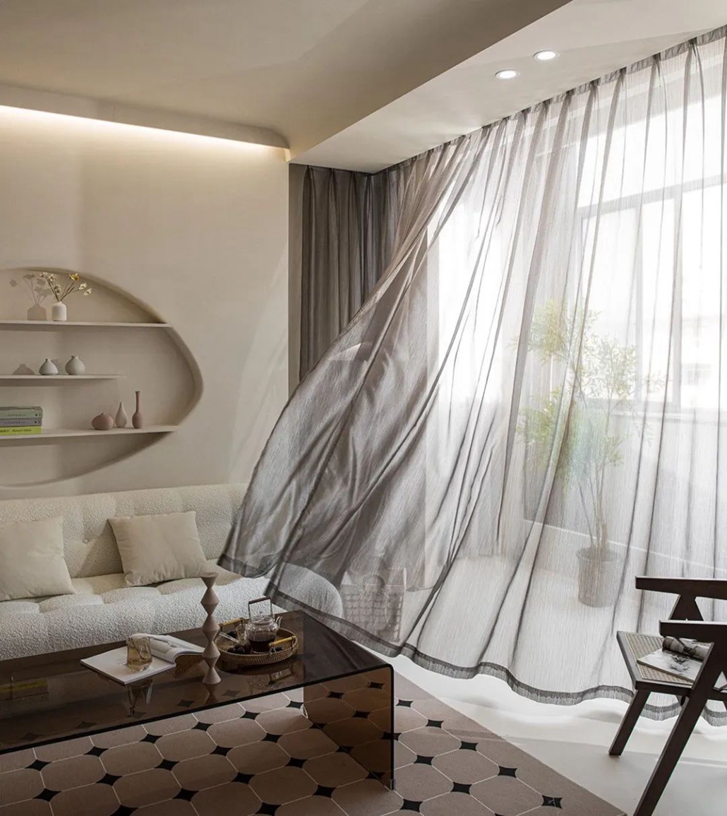 Foulola News:LJS /YHS/NYYMS# Sheer Curtain supplier