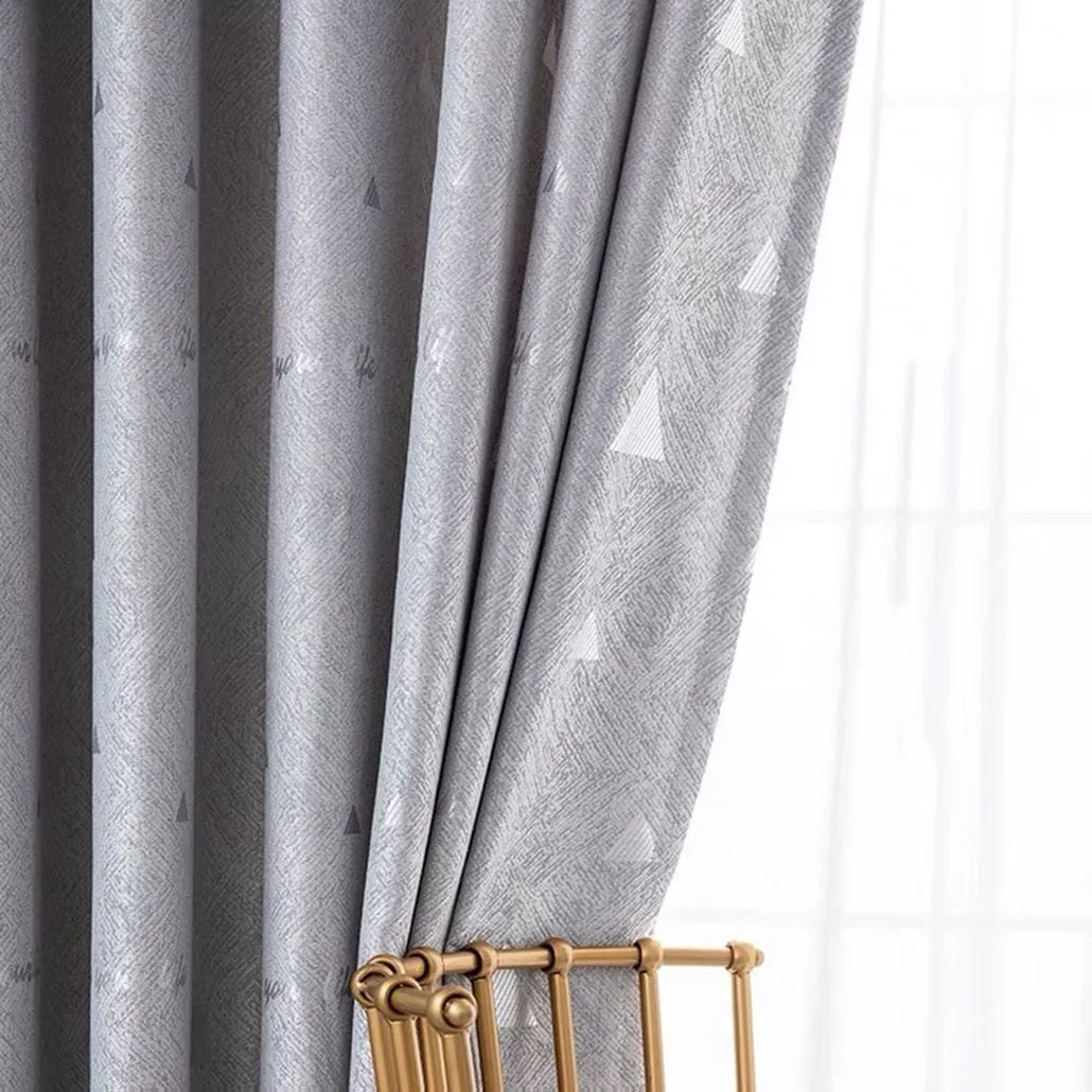 Foulola: Linen Style Polyester Brushed Jacquard Curtain manufacture