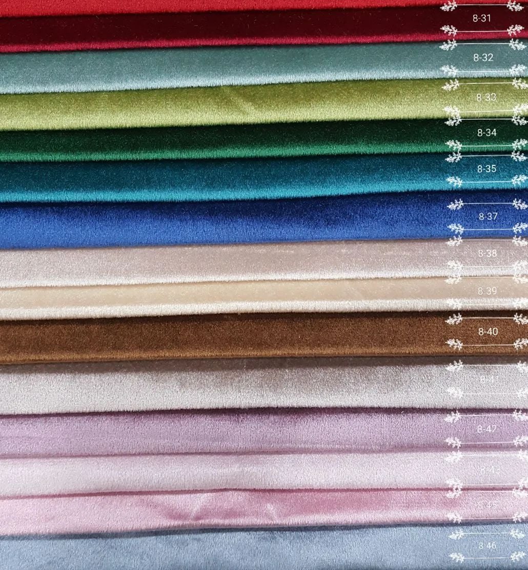 Foulola: YDL Series ltalian Velvet Curtain Fabric, 2.80m Width factory