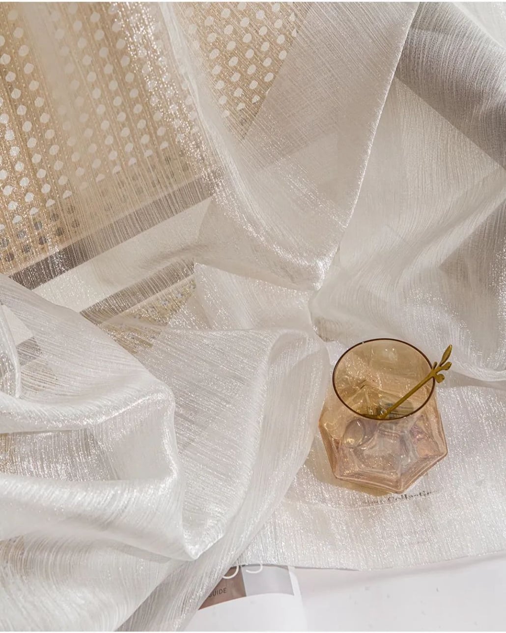Foulola News:LJS /YHS/NYYMS# Sheer Curtain manufacture