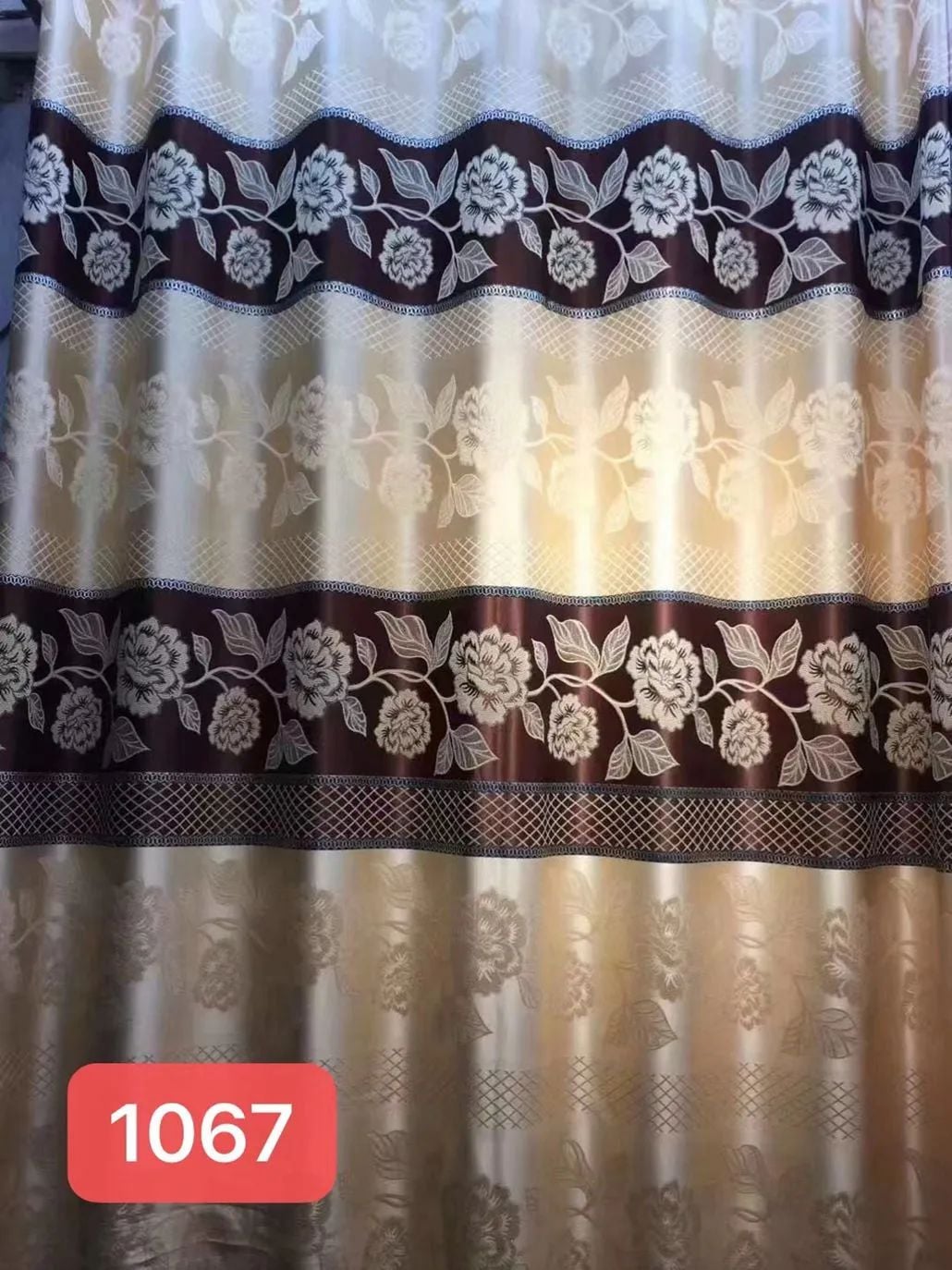 Foulola News: Cheap Jacquard Curtain Fabric. Width 280cm, details