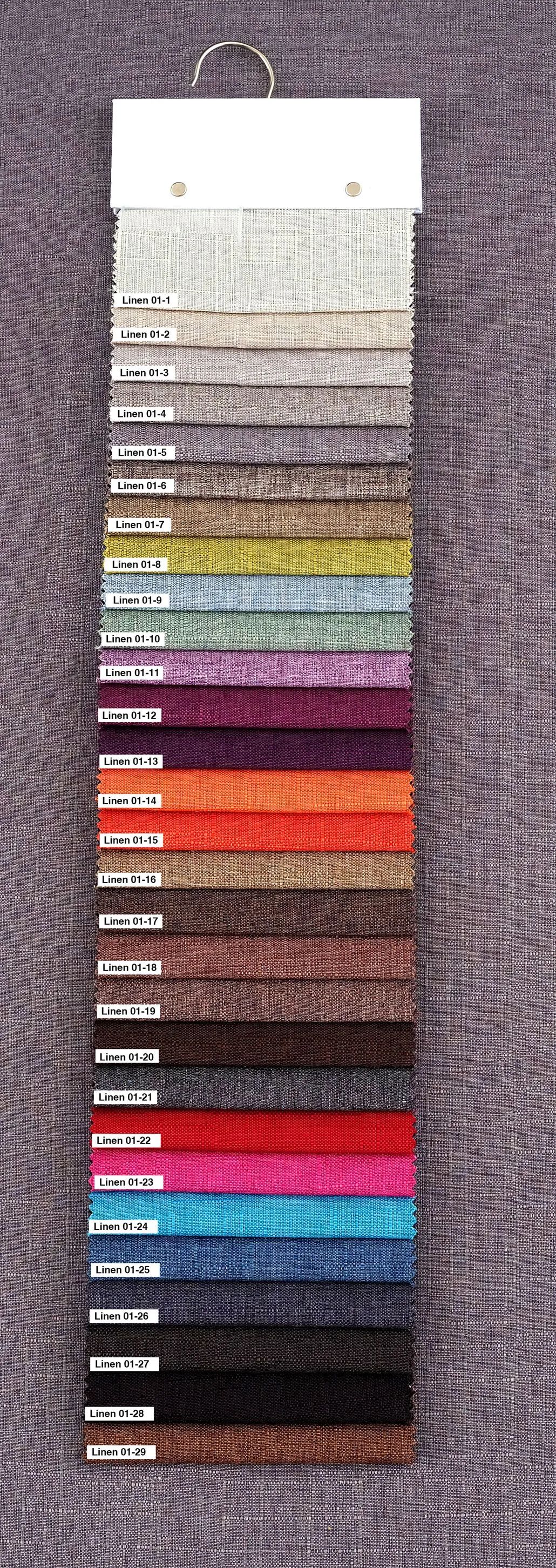 Foulola News:Plain Linen Sofa Fabric 01 Series factory
